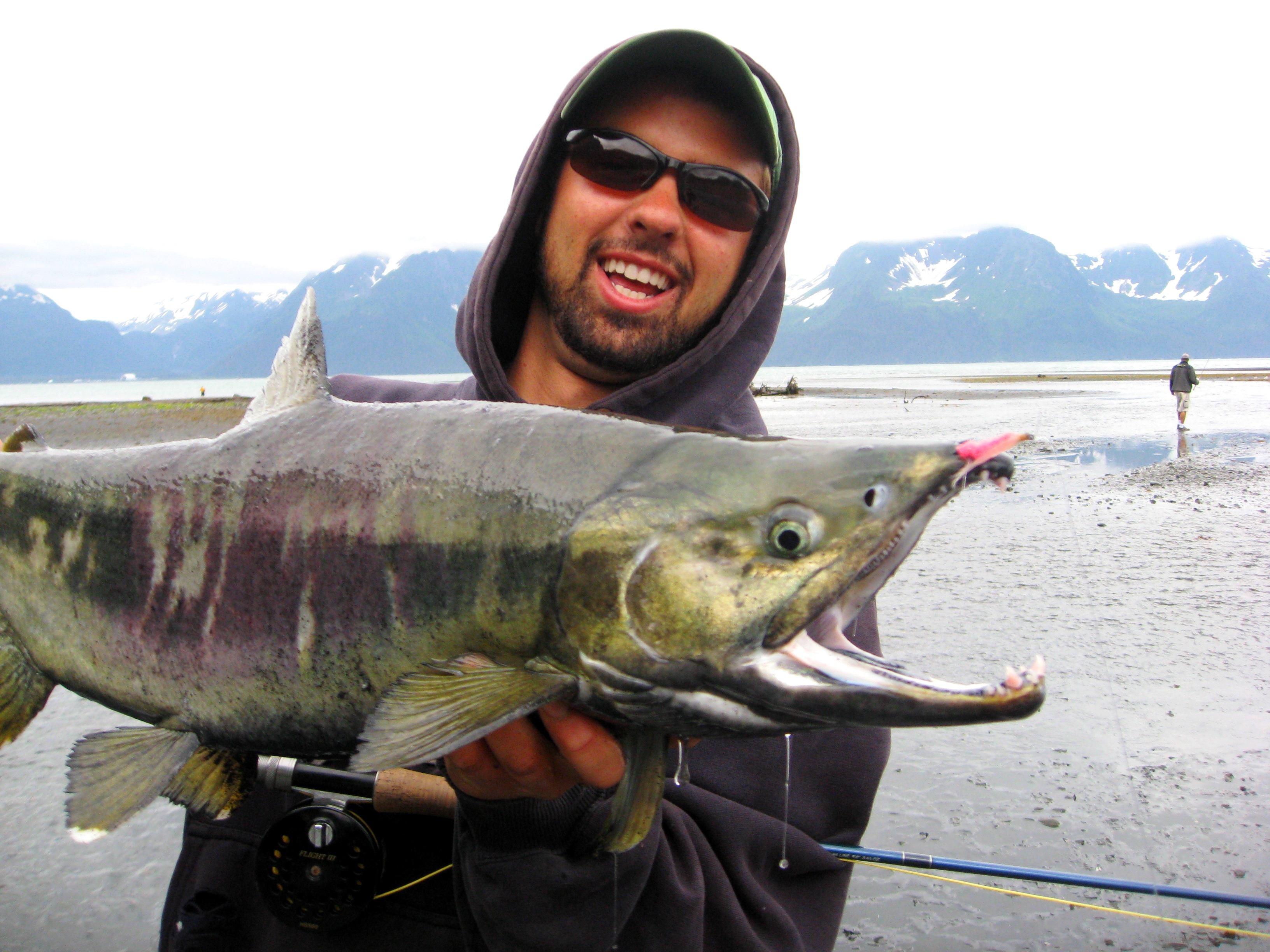 Alaskan Salmon • Kenai River Drifters Lodge