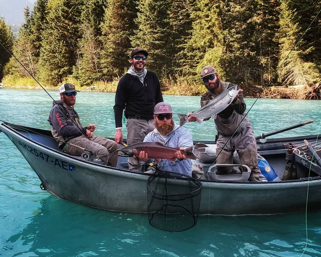 family alaskan fishing trip